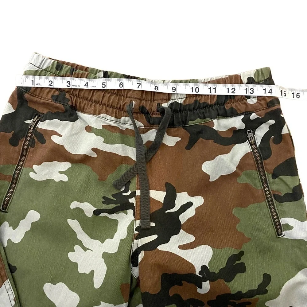 Aritiza TNA Alix Pant- High Waisted Elastic Cuff Camo Joggers - Picture 11 of 13
